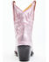 Image #5 - Idyllwind Women's Tickled Pink Metallic Leather Fashion Western Booties - Round Toe, Pink, hi-res
