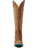 Image #4 - Lane Women's Jentry Knee High Western Boots - Round Toe, Brown, hi-res