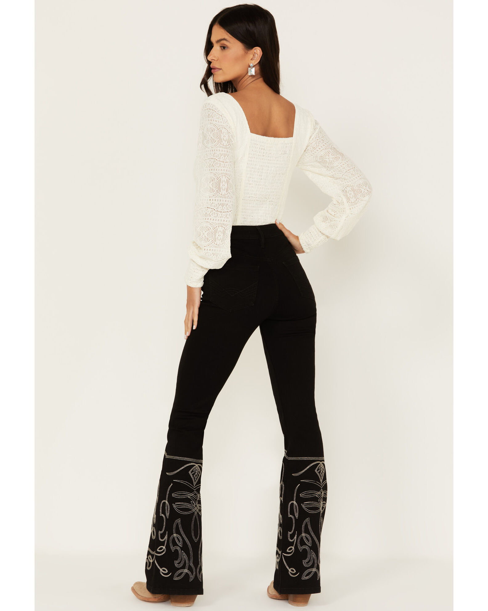 Product Name Idyllwind Women's Saddle Drive High Rise Bootcut Jeans