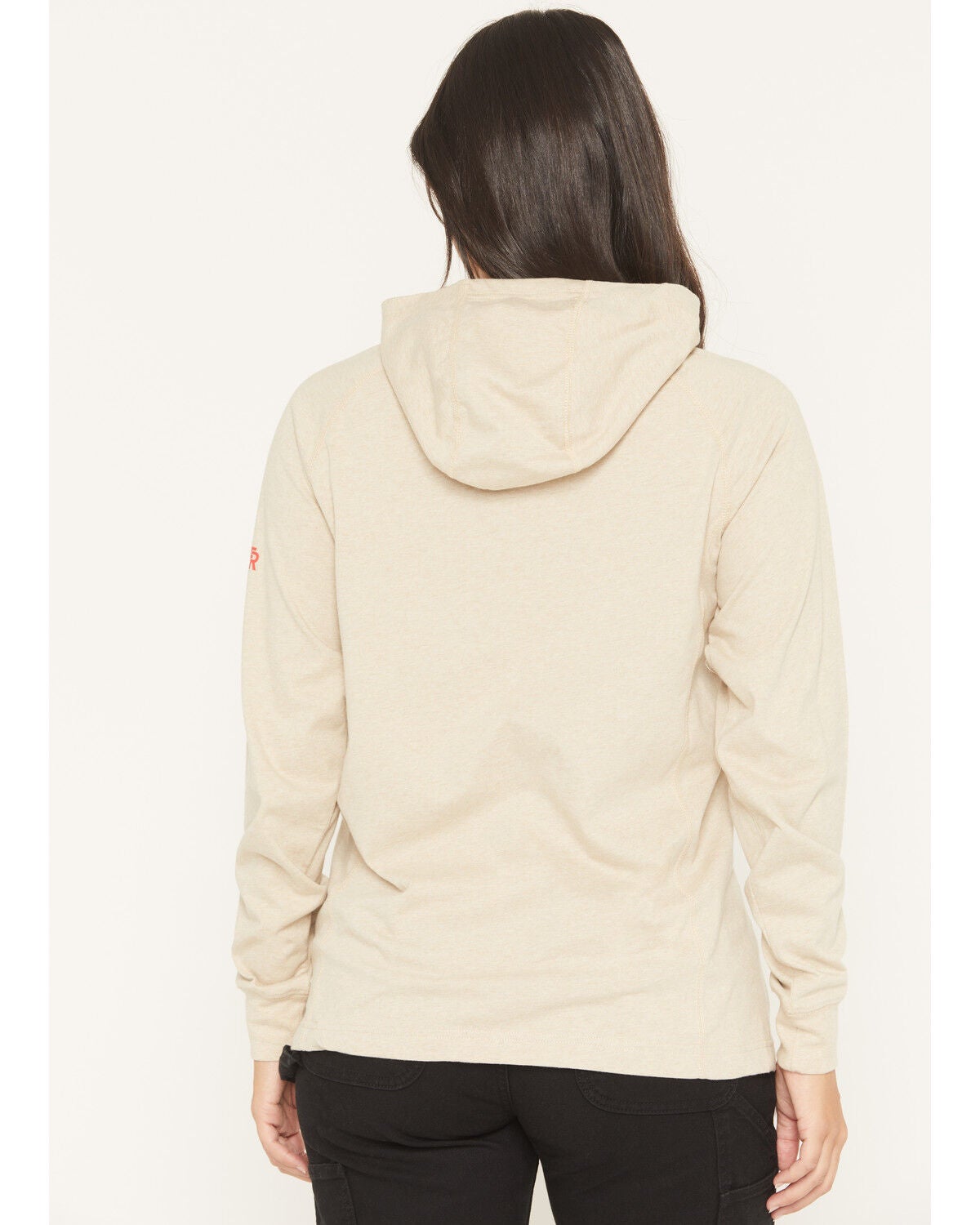 Image #4 - Ariat Women's FR Air Long Sleeve Hooded Work Shirt, Heather Grey, hi-res