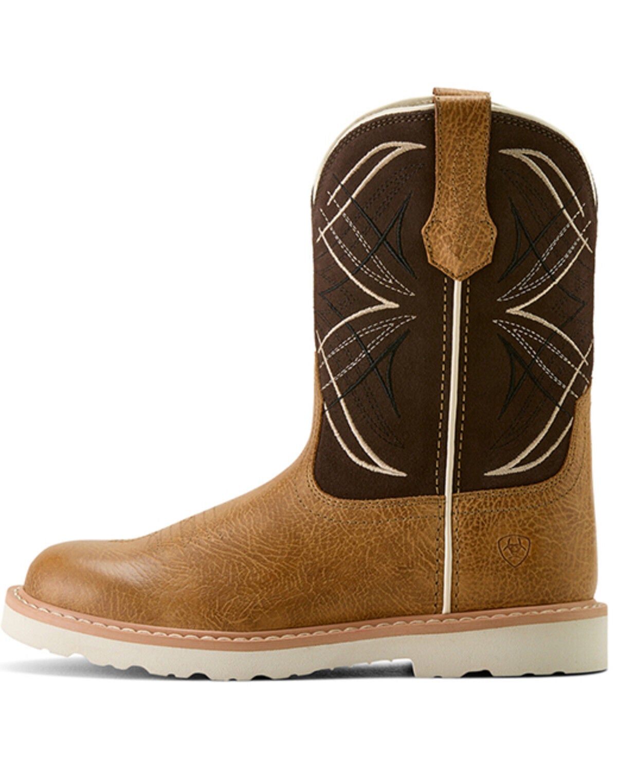 Image #2 - Ariat Boys' Activator Western Boots - Round Toe, Brown, hi-res