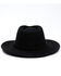 Cody James Men's Black Wool Felt Pinch Crease Western Hat, Black, hi-res