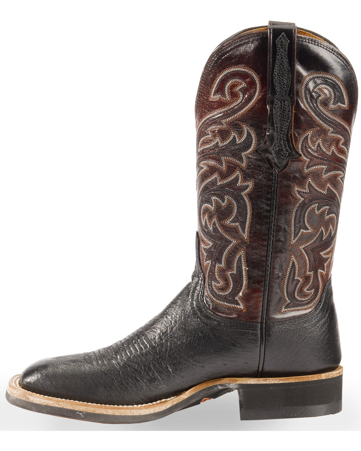 Lucchese lance smooth ostrich