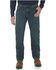 Wrangler Men's Medium Wash Regular Fit Work Jeans , Blue, hi-res
