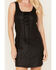 Image #4 - Idyllwind Women's Bosley Coated Lace-Up Mini Dress, Black, hi-res