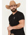 Image #3 - RANK 45® Men's Bull Scape Short Sleeve Graphic T-Shirt, Black, hi-res