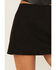Image #2 - Shyanne Women's Faux Suede Mini Skort, Black, hi-res