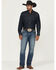 Image #1 - Wrangler Retro Men's Bryson Medium Wash Slim Bootcut Stretch Denim Jeans, Medium Wash, hi-res