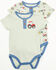 Image #1 - Rugged Bear Infant Boys' Farm Print Onesies - 2 Pack, Green, hi-res