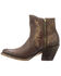Lucchese Women's Alondra Fashion Booties - Round Toe, Chocolate, hi-res