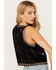 Image #4 - Shyanne Women's Velvet Beaded Vest, Black, hi-res