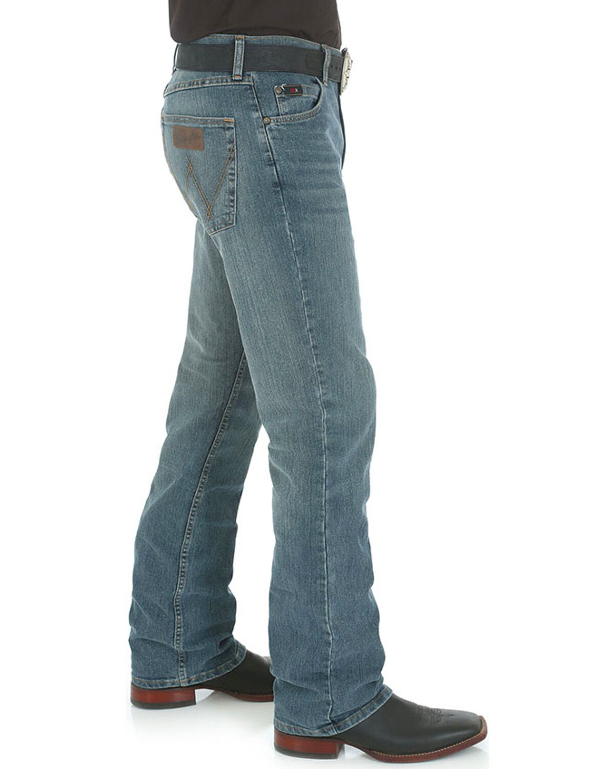 Image #2 - Wrangler 20X Men's 02 Competition Advanced Comfort Jeans, Indigo, hi-res