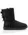 Image #2 - UGG Women's Bailey Bow II Boot, Black, hi-res