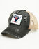 Image #1 - Coors Men's Distressed Logo Ball Cap, Cream/blue, hi-res