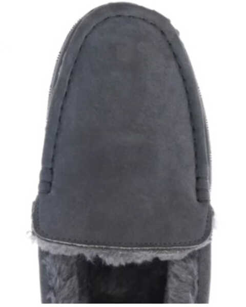 Image #4 - Lamo Footwear Men's Harrison Slippers - Moc Toe, Charcoal, hi-res