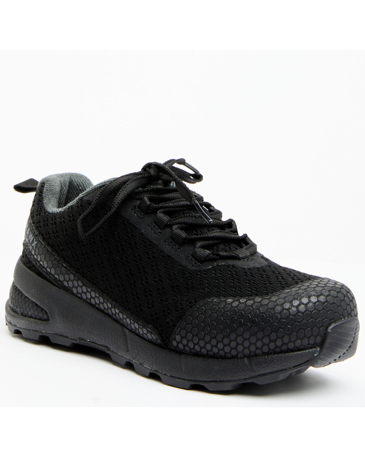 Image #1 - Hawx Women's Hotmelt Athletic Work Shoes - Composite Toe, Black, hi-res