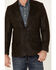 Cody James Men's Blazer - Long, Dark Brown, hi-res