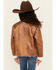 Image #4 - Shyanne Girls' Faux Shearling Cropped Jacket, Chocolate, hi-res