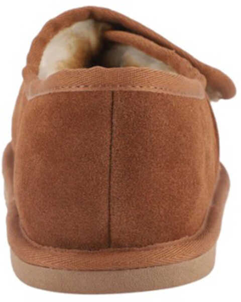 Image #5 - Lamo Footwear Men's Apma Open Toe Wrap Wide Slippers , Chestnut, hi-res