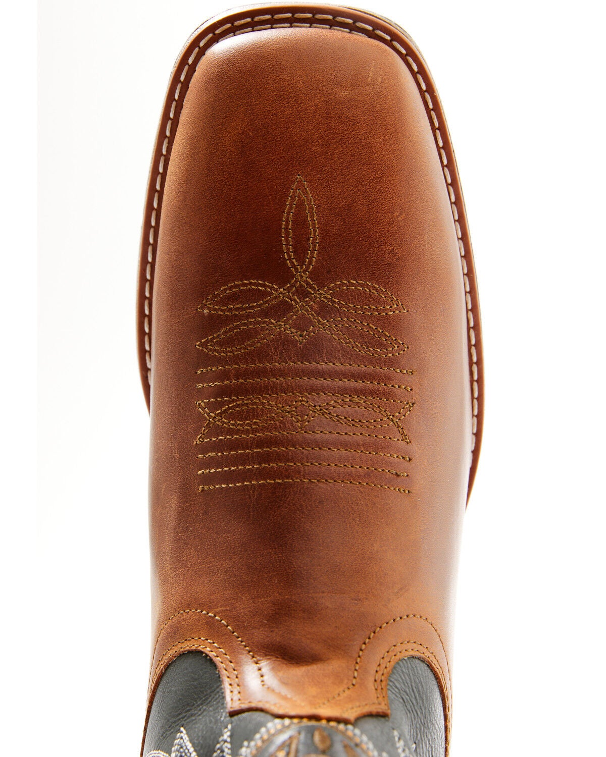 Image #6 - Laredo Men's Tri-Tech Vapor Performance Western Boots - Broad Square Toe, Cognac, hi-res