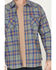 Image #3 - Ariat Men's FR Wilshire Plaid Print Long Sleeve Snap Work Shirt, Green, hi-res