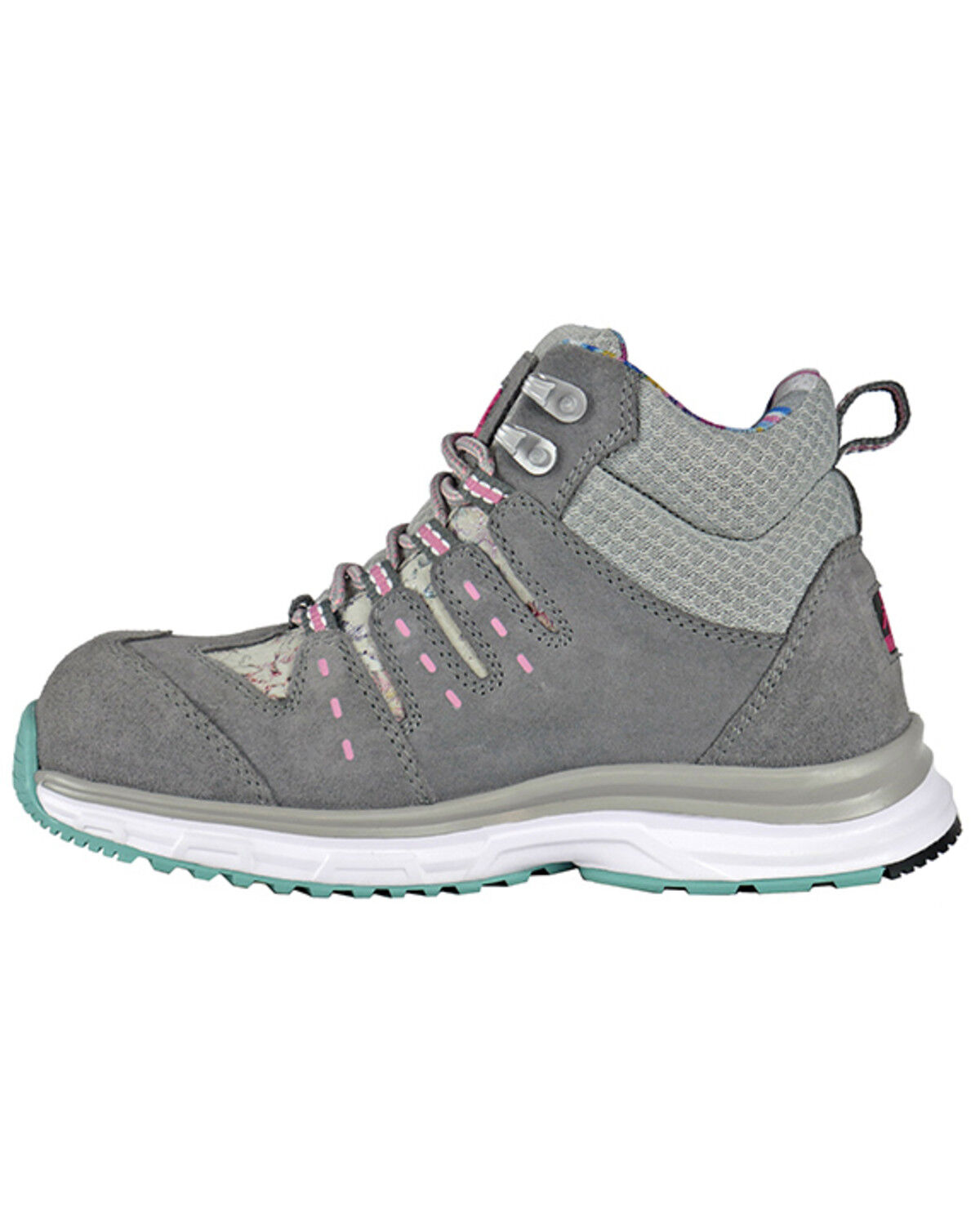 Image #3 - Hoss Women's Trisha Work Boots - Composite Toe, Grey, hi-res