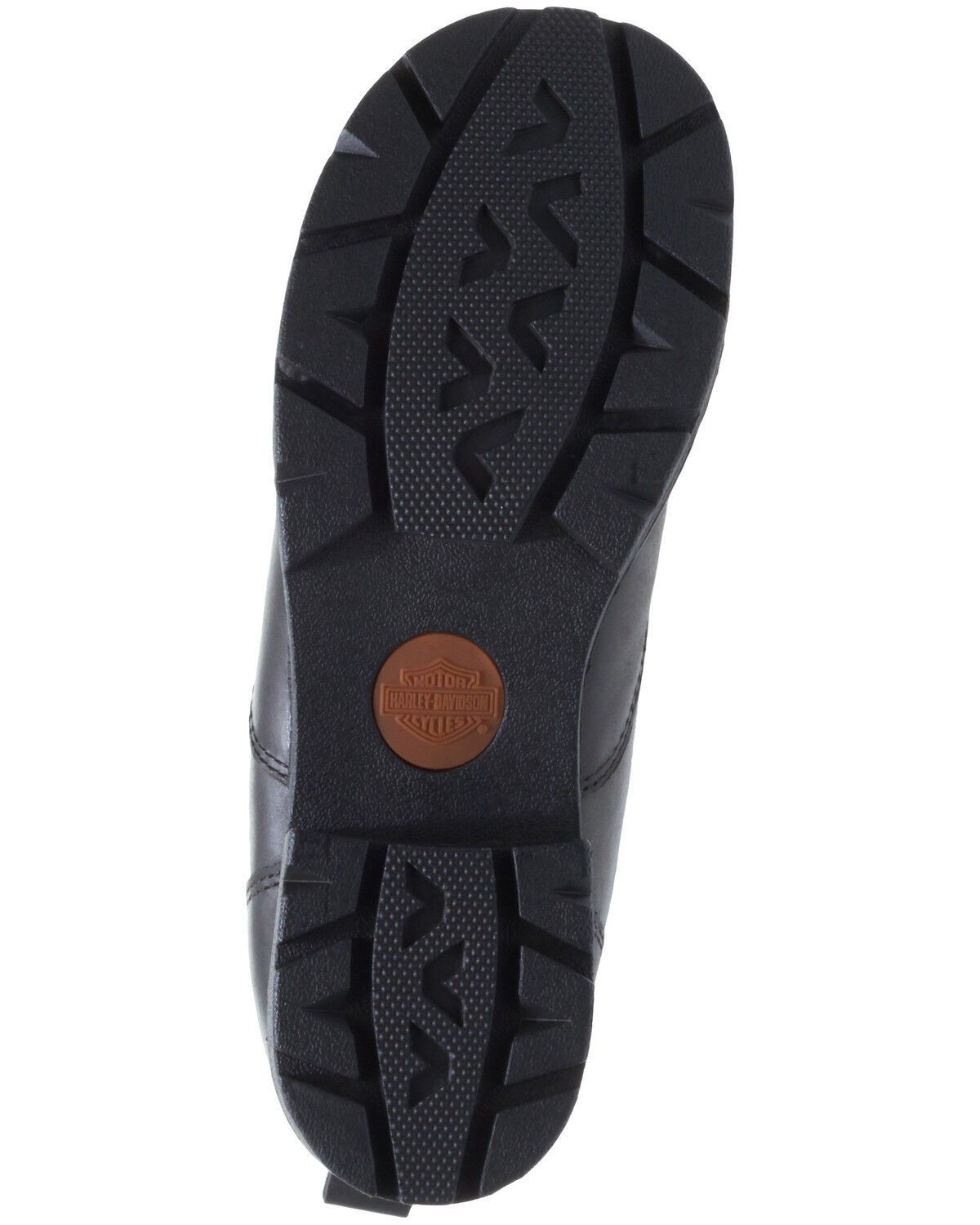 Image #7 - Harley Davidson Women's Amherst Moto Boots - Round Toe, Black, hi-res