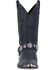 Image #4 - Dingo Men's Harness Western Boots - Pointed Toe, Black, hi-res