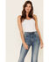Lee Women's Wisteria Flare Leg Jeans, Blue, hi-res