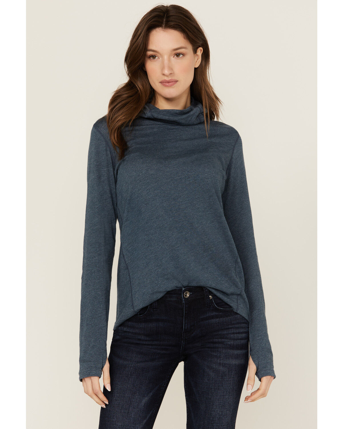 Image #1 - Dovetail Workwear Women's Sunbreaker Hoodie, Light Blue, hi-res