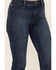 Image #2 - Shyanne Women's Dark Wash Delaney Flare Stretch Denim Jeans, Dark Wash, hi-res