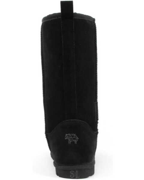Image #5 - Superlamb Men's Argali Ram Western Boots - Round Toe, Black, hi-res