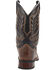 Laredo Men's Montana Western Boots - Broad Square Toe, Brown, hi-res