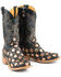 Tin Haul Women's Ooh La La Western Boots - Wide Square Toe, Brown, hi-res