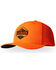 Danner Men's Orange Blaze Mountain Logo Mesh-Back Trucker Cap, Orange, hi-res