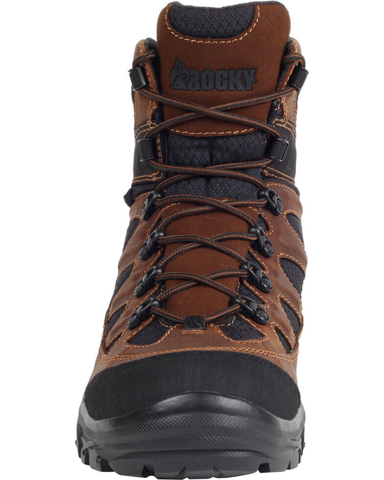 Rocky Men's 6" Ridgetop Waterproof Hiking Boots, Brown, hi-res