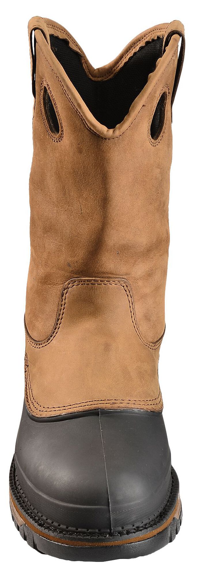 Image #4 - Georgia Boot Men's Mud Dog Waterproof Pull On Work Boots - Steel Toe, , hi-res