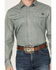 Image #3 - Cinch Men's Floral Striped Long Sleeve Snap Performance Western Shirt, Olive, hi-res