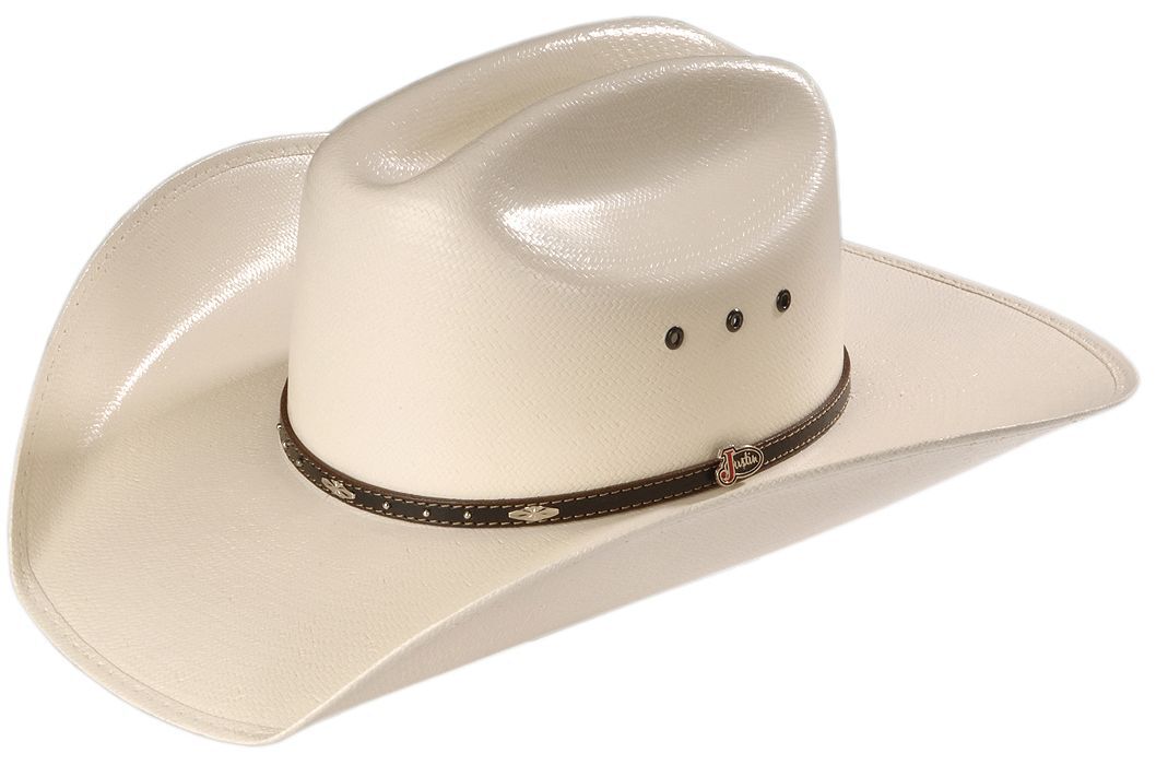 Justin 20X Black Hills Straw Cowboy Hat 