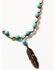 Shyanne Women's Mystic Skies Longhorn Tassel Layered Necklace, Rust Copper, hi-res