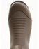 Image #6 - RANK 45® Men's 6.5" Rubber Ankle Boots - Round Toe, Brown, hi-res