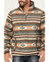 Image #4 - Rock & Roll Denim Men's Southwestern Striped Berber 1/4 Zip Pullover, Multi, hi-res