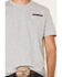 Cody James Men's Grey Luck Of The Draw Graphic T-Shirt , Heather Grey, hi-res