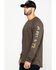 Ariat Men's Moss Green Rebar Cotton Strong Long Sleeve Work Shirt - Big & Tall , Moss Green, hi-res