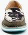 Image #4 - Myra Bag Women's Raven Cow Hair Slip-On Shoe - Moc Toe, Black, hi-res