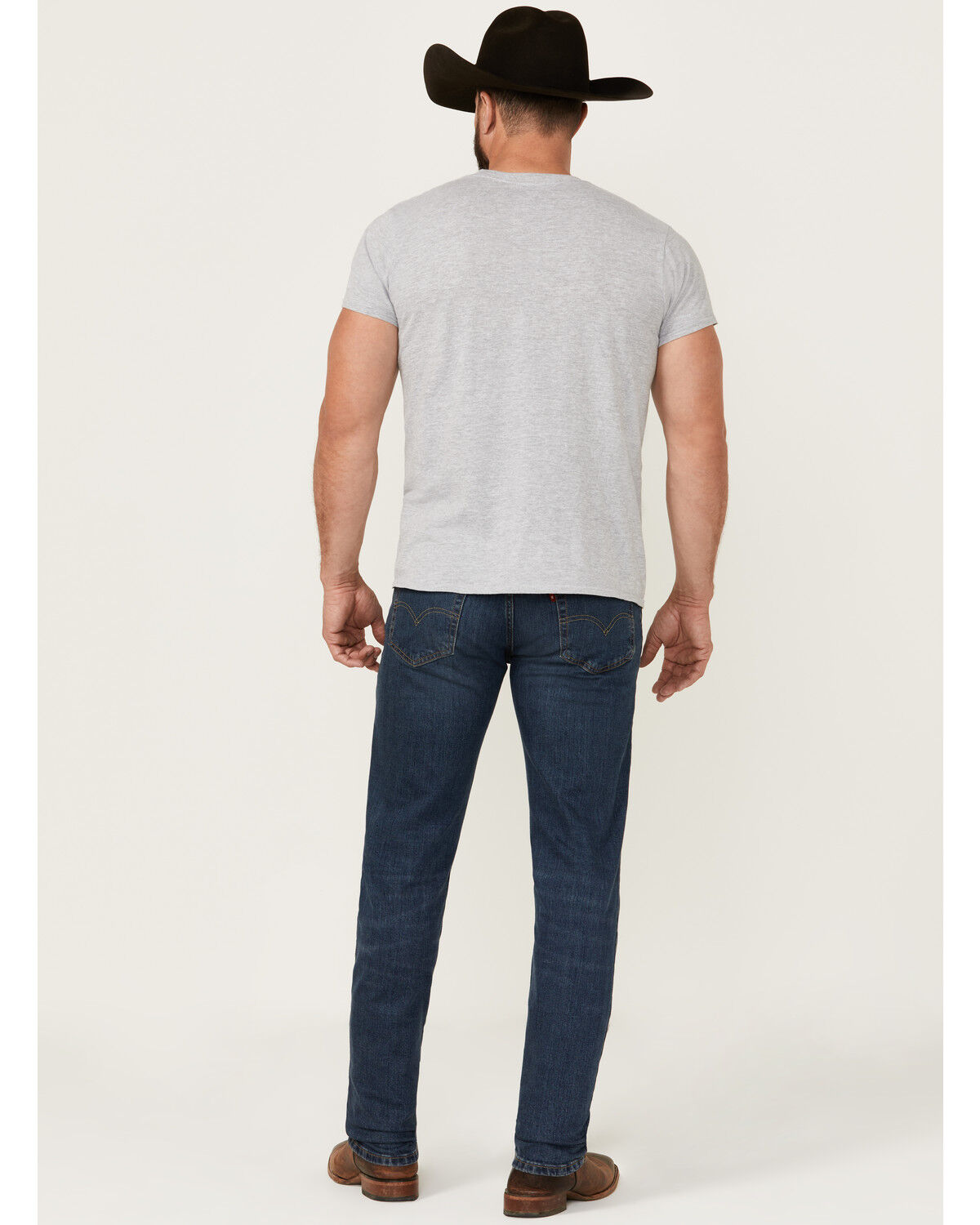 Image #3 - Levi's Men's Throttle Dark Wash Modern Stretch Slim Fit Jeans, Indigo, hi-res