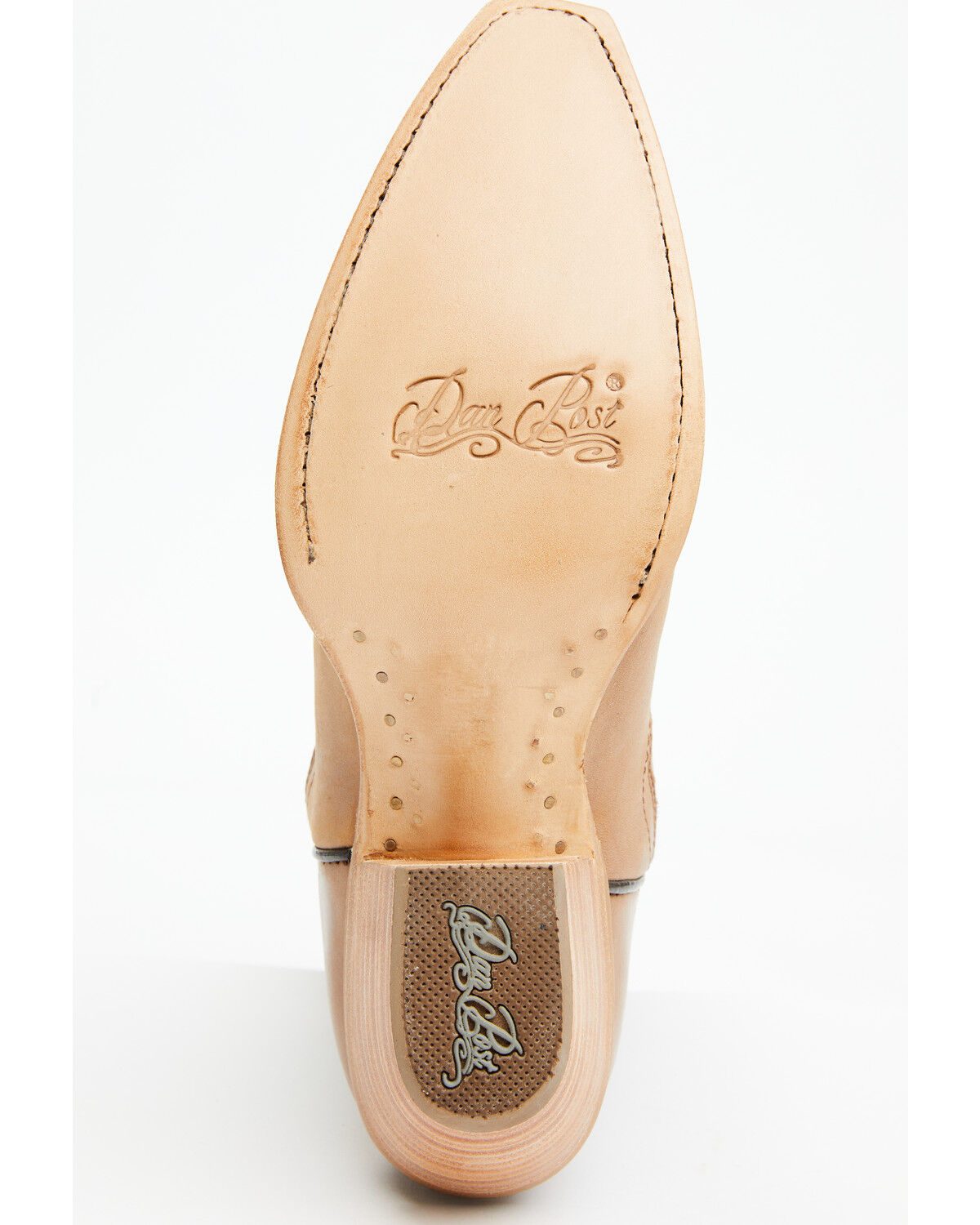 Image #7 - Dan Post Women's 11" Tria Western Boots - Snip Toe, Tan, hi-res