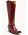 Image #1 - Ariat Women's Casanova Crocodile Print Tall Western Boots - Snip Toe, , hi-res
