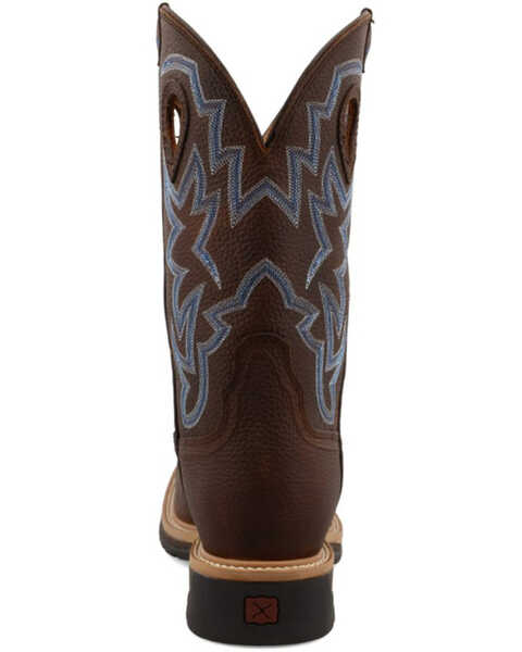 Image #5 - Twisted X Men's Western Work Boots - Steel Toe, Multi, hi-res