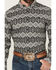 Image #3 - RANK 45® Men's Blaze Southwestern Striped Long Sleeve Button-Down Stretch Western Shirt, Black, hi-res
